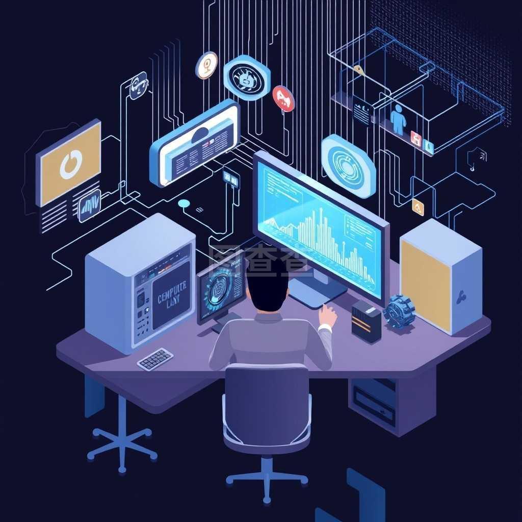 电脑技术服务概念
