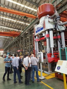 海源耐火材料液压机顺利通过中东两大不同客户厂内验收