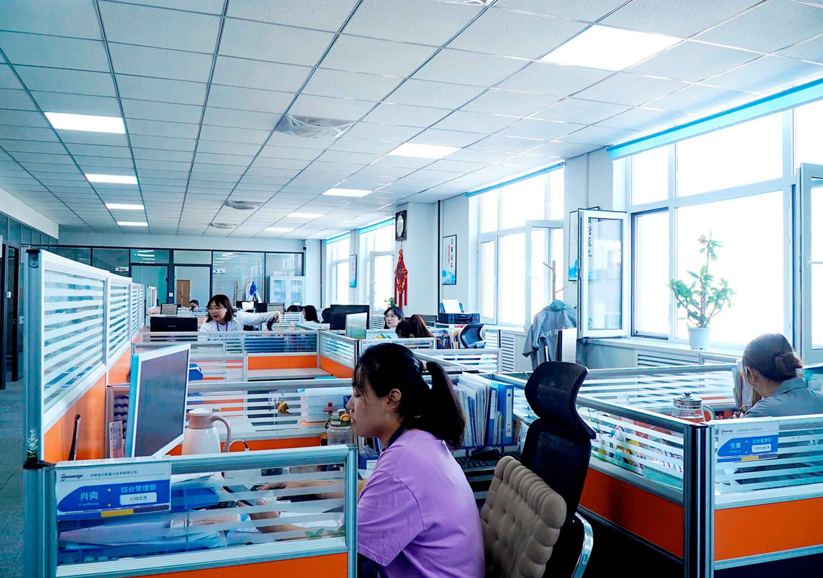 企业实景技术交流 北联显示在显示技术领域的创新实践与未来展望